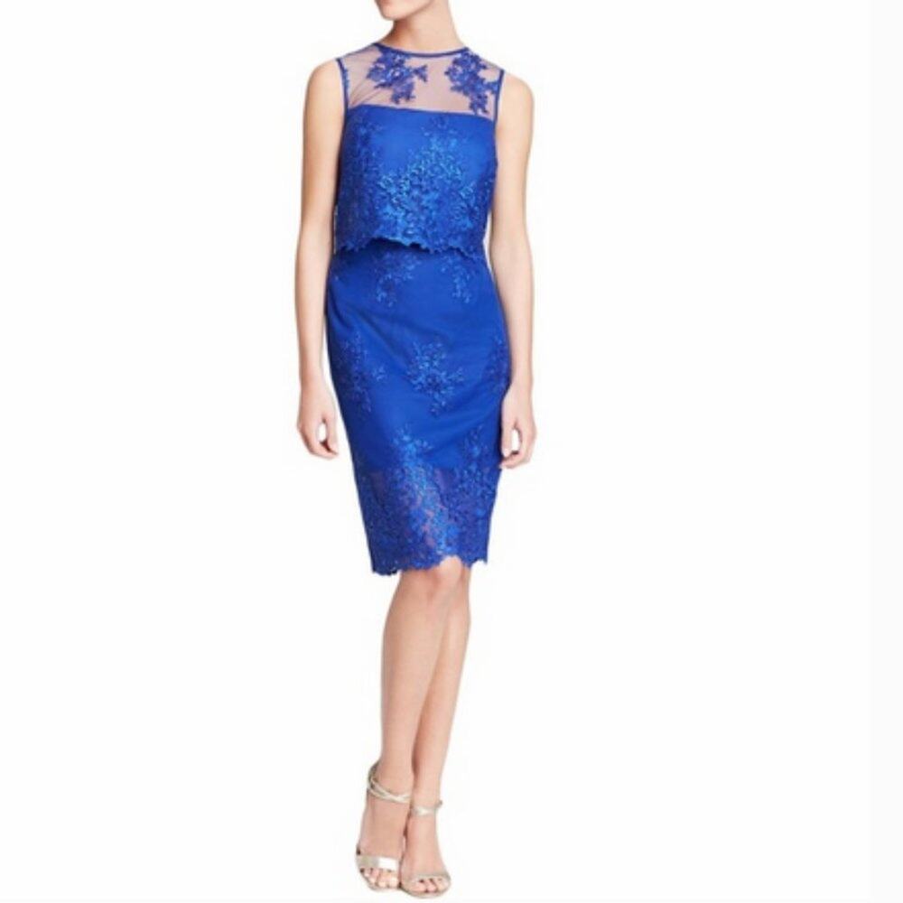 ML MONIQUE LHUILLIER Lace 2PC Skirt Set new with tags Size 4